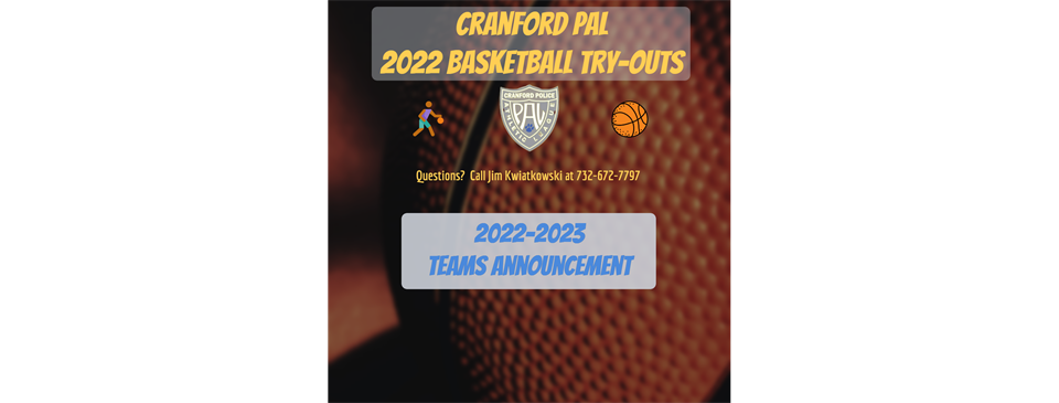 PAL Basketball Teams Announced (Click For Details)